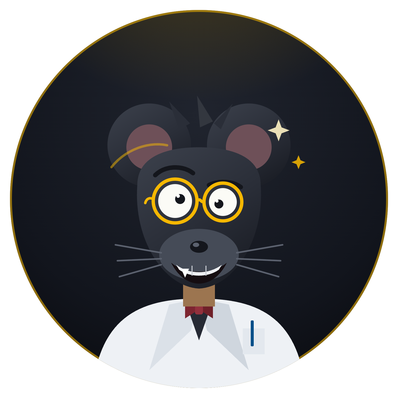 S1 — the mad-scientist mouse